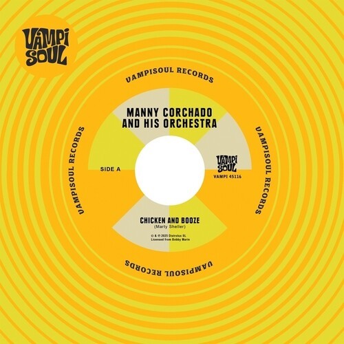Manny Corchado / Nelson Y Sus Estre - Chicken And Booze / Aguardiente Y P in the group VINYL / Pop-Rock at Bengans Skivbutik AB (5647873)
