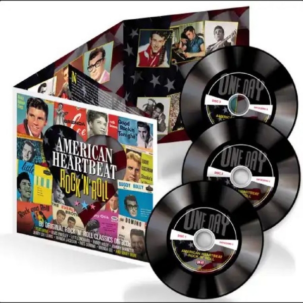 Various - American Heartbeat - Rock 'N' Roll in the group OUR PICKS / Friday Releases / 2025-11-14 at Bengans Skivbutik AB (5647933)