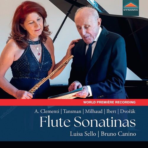 Luisa Sello Bruno Canino - Flute Sonatinas in the group CD / Bestsellers at Bengans Skivbutik AB (5648067)