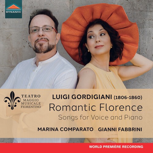 Luigi Gordigiani - Romantic Florence - Songs For Voice in the group CD / Bestsellers at Bengans Skivbutik AB (5648068)
