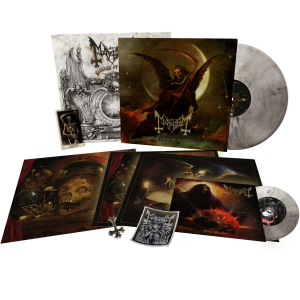 Mayhem - Liturgy Of Death (Ltd Dlx Clear/Black Marbled Lp+7