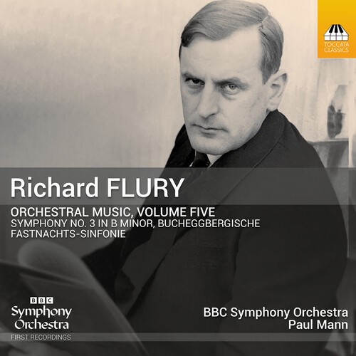 Richard Flury - Orchestral Music, Vol. 5 in the group OUR PICKS / Friday Releases / 2026-01-09 at Bengans Skivbutik AB (5648216)