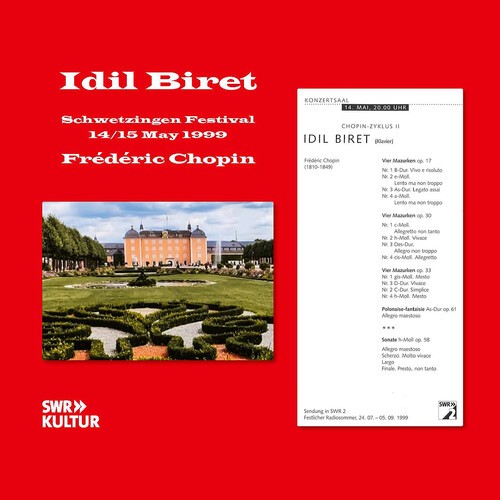 Idil Biret - Schwetzingen Festival 1999 in the group CD / Bestsellers at Bengans Skivbutik AB (5648239)