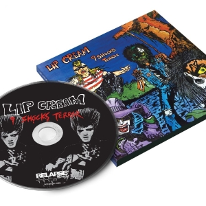 Lip Cream - 9 Shocks Terror in the group CD / Upcoming releases / Pop-Rock at Bengans Skivbutik AB (5648251)