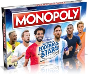 World Football - World Football Stars Monopoly in the group MERCHANDISE / Merch / Sport at Bengans Skivbutik AB (5648387)