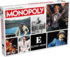 Elton John  - Monopoly in the group MERCHANDISE / Board Games / Pop-Rock at Bengans Skivbutik AB (5648388)
