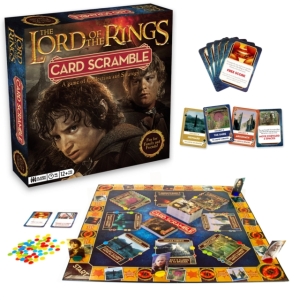 The Lord Of The Rings - Card Scramble Board Game in the group MERCHANDISE / Merch / TV-serie at Bengans Skivbutik AB (5648394)