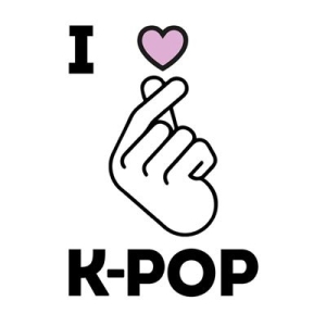 K-Pop - I Love K-Pop Postcard Print A6 in the group MERCHANDISE / Merch / Kommande / K-Pop at Bengans Skivbutik AB (5648428)
