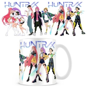 K-Pop Demon Hunters - Huntrix White Mug in the group MERCHANDISE / Merch / Kommande / K-Pop at Bengans Skivbutik AB (5648433)