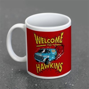 Stranger Things - Hawkins White Pod Mug in the group MERCHANDISE / Mug / TV series at Bengans Skivbutik AB (5648447)