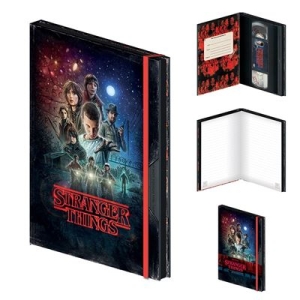 Stranger Things - Season 1 A5 Notebook in the group MERCHANDISE / Merch / Nyheter / TV-serie at Bengans Skivbutik AB (5648454)