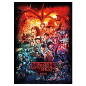 Stranger Things - Season S Montage Postcard Print A6 in the group MERCHANDISE / Merch / Nyheter / TV-serie at Bengans Skivbutik AB (5648455)