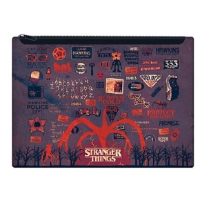 Stranger Things - Upside Down Oversize Pencil Case in the group MERCHANDISE / Merch / Kommande / TV-serie at Bengans Skivbutik AB (5648460)