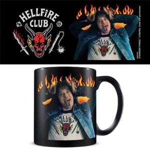 Stranger Things - Eddie Hellfire Black Mug in the group MERCHANDISE / Mug / TV series at Bengans Skivbutik AB (5648468)