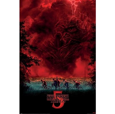 Stranger Things - Vecna Sky Maxi Poster 91,5 X 61 Cm in the group MERCHANDISE / Poster / TV series at Bengans Skivbutik AB (5648480)