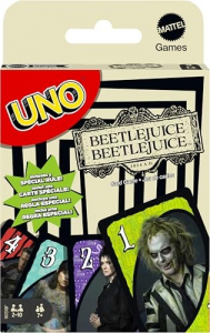 Mattel Games - Uno Beetlejuice in the group MERCHANDISE / Board Games / Soundtrack at Bengans Skivbutik AB (5648488)