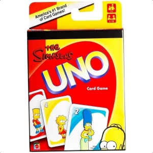 Mattel Games - Uno: The Simpsons in the group MERCHANDISE / Board Games / TV series at Bengans Skivbutik AB (5648490)