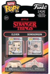 Stranger Things - Funko Bitty Pop:2-Pack - Eleven & Demogorgon in the group OTHER / Merchandise / Upcoming items at Bengans Skivbutik AB (5648501)