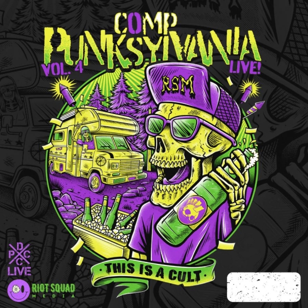 Various Artists - Camp Punksylvania Vol. 4 Live in the group VINYL / Bestsellers at Bengans Skivbutik AB (5648571)