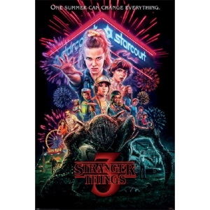 Stranger Things - Starcourt Mall Maxi Poster 91,5 X 61 Cm in the group OTHER / Merchandise / Upcoming items at Bengans Skivbutik AB (5648718)