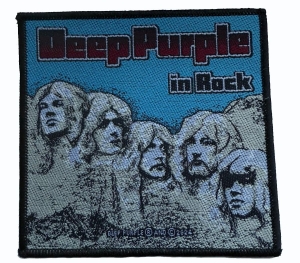 Deep Purple - Patch In Rock (9,6 X 10 Cm) in the group MERCHANDISE / Accessoarer / Kommande / Hårdrock at Bengans Skivbutik AB (5648774)