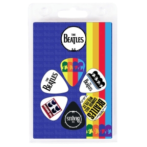 The Beatles - A Hard Day's Night 6-Pack Plectrum Pack in the group MERCHANDISE / Merch / Nyheter / Pop-Rock at Bengans Skivbutik AB (5649186)