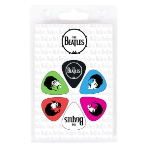 The Beatles - Faces 6-Pack Plectrum Pack in the group MERCHANDISE / Merch / Nyheter / Pop-Rock at Bengans Skivbutik AB (5649189)