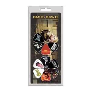 David Bowie - Covers 12-Pack Plectrum Pack in the group MERCHANDISE / Merch / Pop-Rock at Bengans Skivbutik AB (5649195)