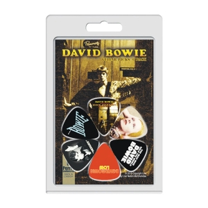 David Bowie - Album Covers 1 6-Pack Plectrum Pack in the group MERCHANDISE / Merch / Pop-Rock at Bengans Skivbutik AB (5649202)
