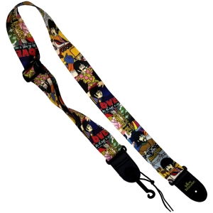 The Beatles - Yellow Submarine Montage Guitar Strap in the group MERCHANDISE / Merch / Pop-Rock at Bengans Skivbutik AB (5649225)