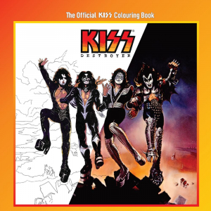 Kiss - The Official Kiss Colouring Book in the group OTHER / Books / New releases at Bengans Skivbutik AB (5649605)