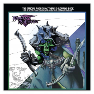 Rodney Matthews - The Official Rodney Matthews Colouring Book  in the group OTHER / Books at Bengans Skivbutik AB (5649606)