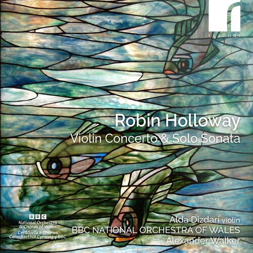 Robin Holloway - Violin Concerto & Solo Sonata in the group OUR PICKS / Friday Releases / 2026-01-16 at Bengans Skivbutik AB (5649629)