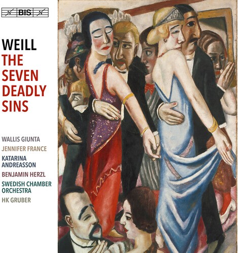 Kurt Weill - The Seven Deadly Sins in the group MUSIK / SACD / Klassiskt at Bengans Skivbutik AB (5649641)