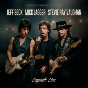 Jeff Beck Mick Jagger Stevie Ray - Legends Live (Clear Vinyl Lp) in the group VINYL / Pop-Rock at Bengans Skivbutik AB (5649890)
