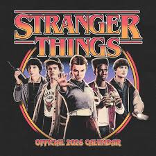 Stranger Things  - Season 5 2026 Square Calendar in the group MERCHANDISE / Kalender / TV series at Bengans Skivbutik AB (5649939)