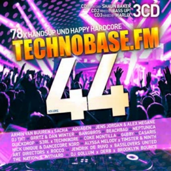 Various Artists - Technobase.Fm Vol. 44 in the group OUR PICKS / Friday Releases / 2025-12-05 at Bengans Skivbutik AB (5649997)