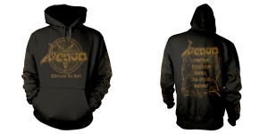 Venom - Hood - Welcome To Hell (Xxl) in the group MERCHANDISE / Hoodies / Kommande / Hårdrock at Bengans Skivbutik AB (5650255)