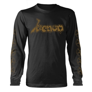 Venom - L/S Logo Gold (L) in the group MERCHANDISE / T-shirt / Kommande / Hårdrock at Bengans Skivbutik AB (5650459)