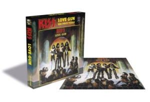 Kiss - Love Gun (500 Piece Jigsaw Puzzle) in the group MERCHANDISE / Puzzle / Heavy Metal at Bengans Skivbutik AB (5650545)