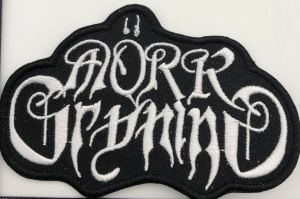 Mörk Gryning - Patch Logo Cut Out (10 X 6,4 Cm) in the group MERCHANDISE / Patch /  /  at Bengans Skivbutik AB (5650586)