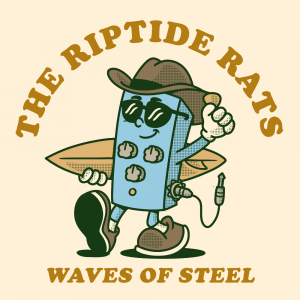The Riptide Rats - Waves Of Steel in the group VINYL / New releases / Pop-Rock at Bengans Skivbutik AB (5650849)