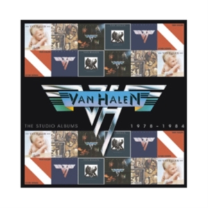 Van Halen - Studio Albums 1978-1984 in the group CD / Hårdrock,Pop-Rock at Bengans Skivbutik AB (565130)