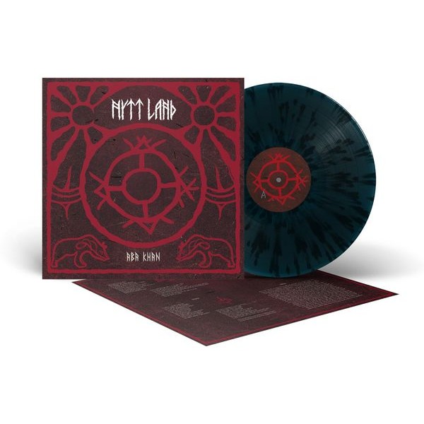 Nytt Land - Aba Khan (Blue Splatter Vinyl Lp) in the group VINYL / Hårdrock at Bengans Skivbutik AB (5651411)