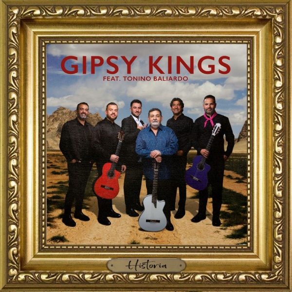 Gipsy Kings Feat. Tonino Baliardo - Historia (White And Blue Marble Vin in the group VINYL / Pop-Rock at Bengans Skivbutik AB (5651671)