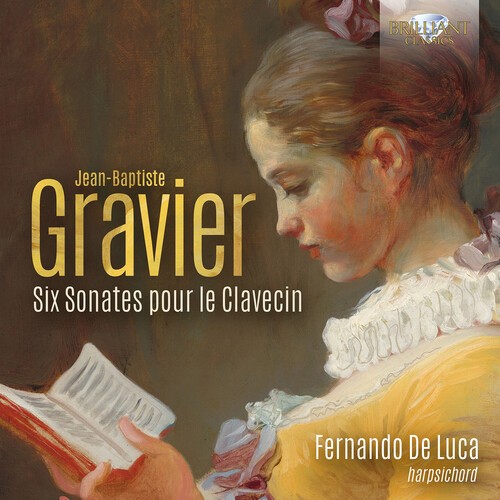 Jean-Baptiste Gravier - Six Sonates Pour Le Clavecin in the group CD / Klassiskt at Bengans Skivbutik AB (5651778)