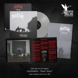 Gehenna - First Spell (Grey Vinyl Lp) in the group VINYL / Upcoming releases / Hårdrock at Bengans Skivbutik AB (5652334)
