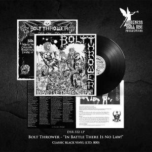 Bolt Thrower - In Battle There Is No Law (Black Vi in the group VINYL / Upcoming releases / Hårdrock at Bengans Skivbutik AB (5652339)