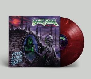 Game Over - Crimes Against Reality (Red Marbled in the group VINYL / Upcoming releases / Hårdrock at Bengans Skivbutik AB (5652433)