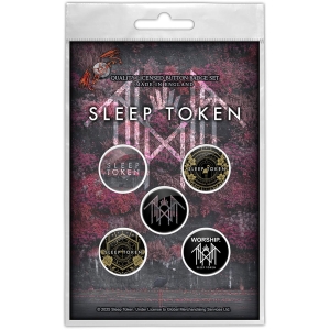 Sleep Token - Even In Arcadia Button Badge Pack in the group MERCHANDISE / Merch / Hårdrock at Bengans Skivbutik AB (5653097)